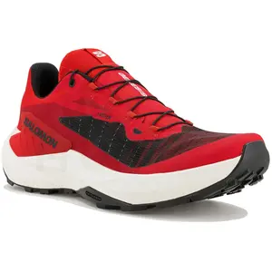 Chaussures Salomon Genesis rouge noir - 42 pas cher