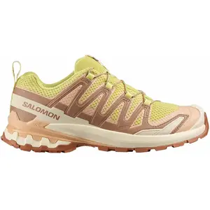 Chaussures Salomon XA PRO 3D v9 jaune rose vif femme - 37(1/3) pas cher