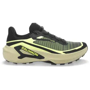Salomon - Chaussures de trail - Genesis 2 Sunny Lime/Black pour Homme - Taille 43 1/3 - Jaune pas cher