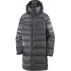 Veste à capuche Salomon Outline Novelty Mid Down noir femme - S pas cher