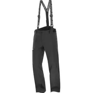 Salomon - Pantalon ski en PrimaLoft® - Brilliant Pant M Deep Black pour Homme - Taille XL - Noir pas cher