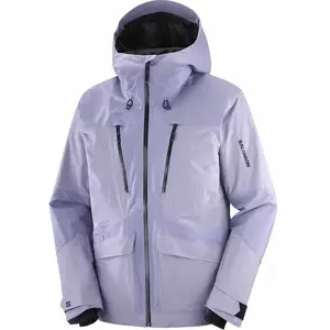 Salomon - Veste de ski imperméable et chaude - Spark Jacket M Blue Gra... pas cher