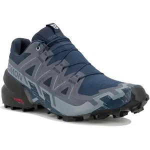 Chaussures Salomon Speedcross 6 bleu foncé grisâtre femme - 38 pas cher