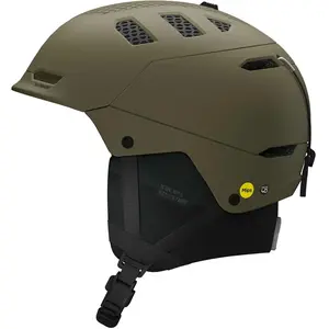 Salomon - Casque de ski/snowboard - Husk Prime Mips Olive Night - Tai... pas cher