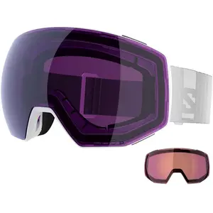 Salomon - Masque de ski/snowboard - Radium Prime Sigma White pas cher