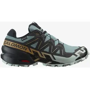 Chaussures Salomon Speedcross 6 GORE-TEX bleu noir bronze - 44 pas cher
