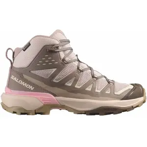 Salomon X Ultra 360 Edge Mid Gore-Tex Chaussures de sport femme Marron... pas cher