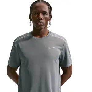 Nike T-shirt Miler - Gris, Gris XL pas cher