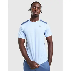 Nike T-shirt Miler 1.0 Homme - Bleu, Bleu L pas cher