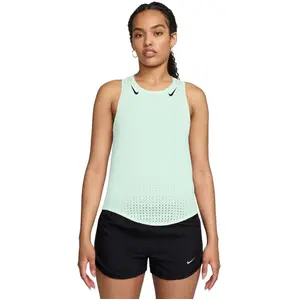 Nike AeroSwift Maillot de course Femmes - menthe, noir, Taille XL pas cher