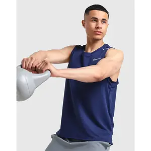 Débardeur de running Dri-FIT Nike Miler pour homme - Bleu XXL IF2018-410 pas cher