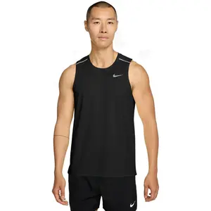 Comparateur de prix : Débardeur de running Dri-FIT Nike Miler pour homme - Noir S IF2018-010