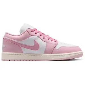 Air Jordan 1 Low  Blanc/rose pas cher