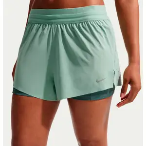 Nike Swift Short de running Femmes - vert clair, argent, Taille XL pas cher