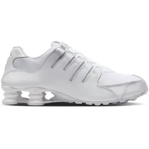 Nike Shox Homme - Baskets, Blanc - Pointure 44 - Maille/synthétique pas cher