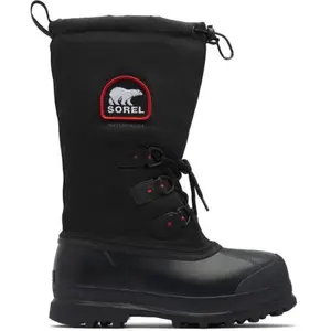 Botte d'hiver SOREL GLACIER XT (Black, Red Quar) Homme pas cher