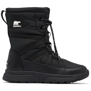 Sorel Femme Whitney III Tall WP Botte Tendance, Black, Black, 37.5 EU pas cher