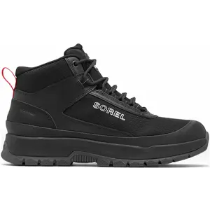 Sorel - Outing NW  Sneaker Mid WP - Chaussures lifestyle homme Black /... pas cher