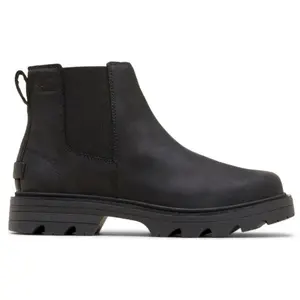 Sorel - Revel RD  Chelsea WP - Bottes de neige femme Black / Black - 4... pas cher