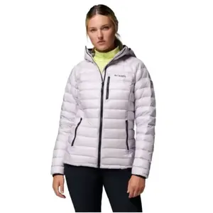 Comparateur de prix : Doudoune COLUMBIA Arctic Crest Down Hooded Jacket (Lavender Pearl) Fem...