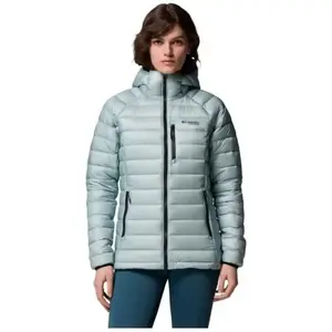 Comparateur de prix : Doudoune COLUMBIA Arctic Crest Down Hooded Jacket (Crushed Blue) Femme