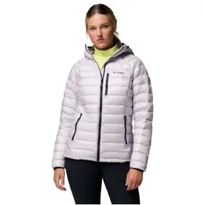 Comparateur de prix : Doudoune COLUMBIA Arctic Crest Down Hooded Jacket (Lavender Pearl) Fem...
