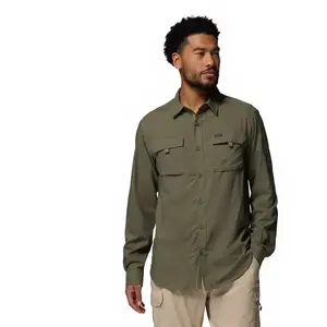 Columbia - Silver Ridge Utility II LS Shirt - Chemise homme Stone Gree...