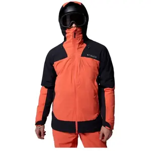 Columbia - Cirque Bowl Jacket - Veste ski homme Black / Zing - XXL pas cher