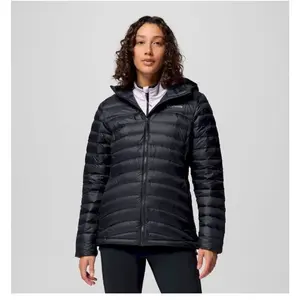 Comparateur de prix : Veste à capuche Columbia Corelite Down noir femme - XL