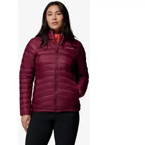 Columbia - Corelite Down Hooded Jacket - Doudoune femme Rich Wine - XS pas cher