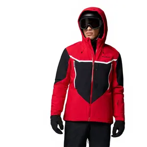 Columbia - Liftline Jacket - Veste ski homme Mountain Red / Black - L pas cher