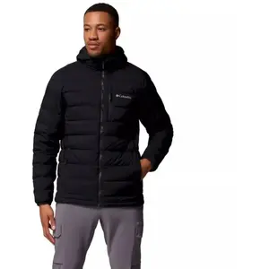 Comparateur de prix : Veste à capuche Columbia Drift Peak Stretch Down noire - XL