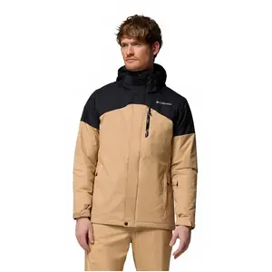 Veste à capuche Columbia Last Tracks II marron clair noir - L pas cher