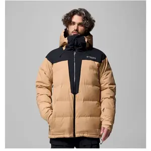 Doudoune COLUMBIA Glacier Ridge Down Jacket (Canoe, Black) Homme pas cher