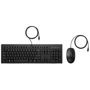 HP 225 - Ensemble clavier et souris - ambidextre, disposition en 3 zon...