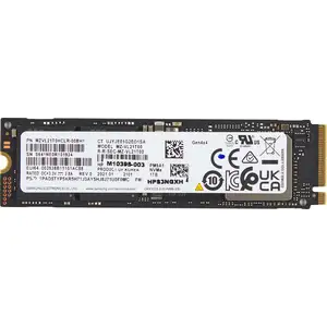 Comparateur de prix : HP 1TB PCIe-4x4 NVMe Solid State Drive 1 To M.2 PCI Express 4.0 AL0M9AA
