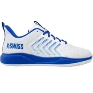 Comparateur de prix : K-SWISSMENSULTRASHOT LIGHT WHITE/DAZZLING BLUE/BALTIC SEA Mens 45