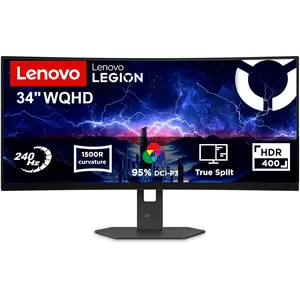 Lenovo Écran Legion 34W-2c (3440 x 1440 pixels, 34"), Moniteur, Noir pas cher