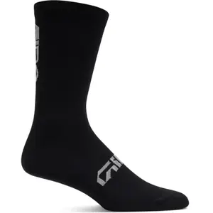 Giro - Seasonal Merino - Chaussettes vélo Black / Grey - L pas cher