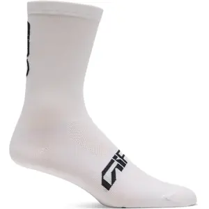 Giro - Comp Racer High Rise - Chaussettes vélo White - S pas cher