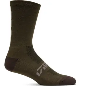 Giro - Winter Merino Wool - Chaussettes vélo Dark Sage - L pas cher