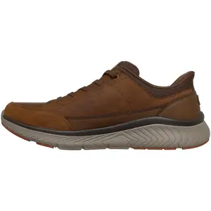 Skechers Arch Fit Crosser - Felix 205656-CDB, Baskets, Homme, Marron pas cher