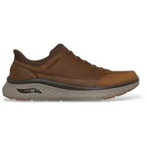 Skechers Arch Fit Crosser - Felix 205656-CDB, Baskets, Homme, Marron pas cher