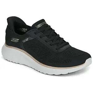 SLIP-INS Bobs Squad Chaos - Current Muse par Skechers Noir 35 Femme