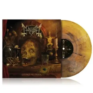 LP de Mayhem - Liturgy of Death - pour Unisexe - Standard Standard pas cher