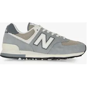 Chaussures New Balance 574 gris beige blanc - 44