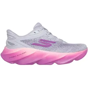 Skechers Femme Skx Aero Burst Si Basket, Lavender Textile/Neon Pink Trim, 38 EU pas cher