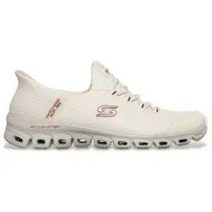 Comparateur de prix : Skechers - Glide-Step - Vibey - Chaussures femme Blanc Casse - 37