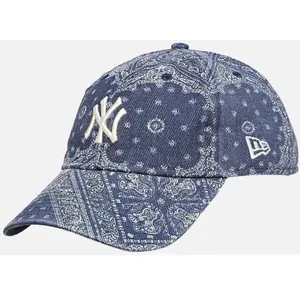 Comparateur de prix : New Era New York Yankees MLB Washed Paisley 9TWENTY Cap, bleu One Size
