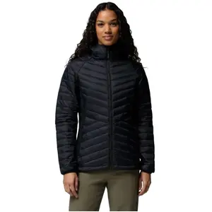 Comparateur de prix : Veste à capuche Columbia Powder Pass III Hybrid noire femme - XS